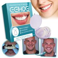 Idealne Tymczasowe Pokrycie ZęBóW Regulowany Zatrzask Naturalne I Wygodne
