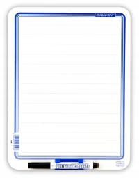 Tablica Suchościeralna M biała + marker