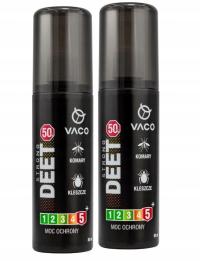 2X VACO STRONG 50% DEET для комаров клещи Mesh