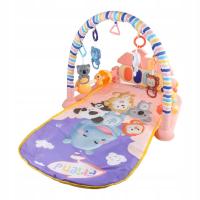 Kick and Play Piano Gym Baby Play Mat z centrum aktywności Music i Pink A