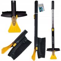 Скребок для окон и вращающаяся щетка 2в1 телескопическая 58-84 см DUNLOP