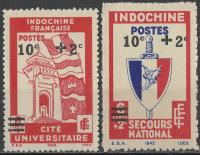 Indochiny - różne* (1944) SW 332-333