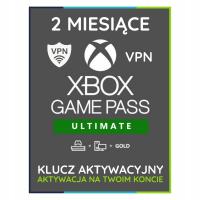Subskrypcja Xbox Game Pass Ultimate 2 miesiące 60 dni Live Gold Core Klucz