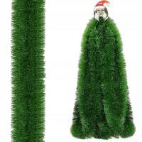 10 см рождественская елка цепь зеленая плотная рождественская елка гирлянда 6 м