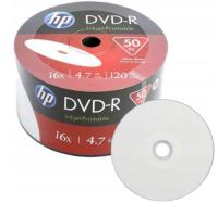 Płyty HP DVD-R do nadruku printable - 50 sztuk