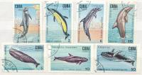 Cuba Mi.2828-2834 ryby kasowane
