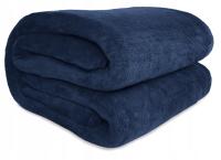 Теплое одеяло, покрывало для дивана, кровать, плед, одеяло, мягкое, толстое, 150x200, темно-синее
