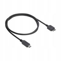 Kabel Micro USB B 3.0 Akyga do dysków 1m