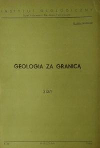 Geologia za granicą Skrypt uczelniany 3(27)1966 r. SPK