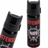 Gaz Pieprzowy w Żelu Nato Defense 40050-C Żelowy Stożek 50 ml Obronny MOCNY