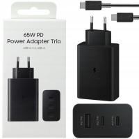 SZYBKA ŁADOWARKA 3x USB 65W 1x USB-A +2x USB-C ZAMIENNIK DLA SAMSUNG GALAXY