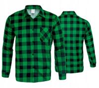 KOSZULA FLANELOWA ROBOCZA GREEN 100% BAWEŁNA R. XL