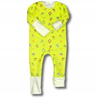 RAMPERS ROSNĄCY Z DZIECKIEM ciepły 74-80 ROBACZKI