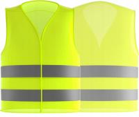 Светоотражающий жилет для дорожного строительства, универсальный желтый DDK