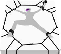 Набор наручников для кровати Malatec черный