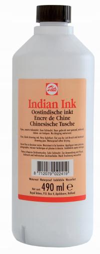Tusz kreślarski Talens Indian Ink 700 czarny 490 ml
