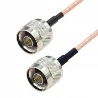 Pigtail N wtyk / N wtyk RG316 1m