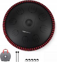 Moozica 14-дюймовый 9-тонный стальной языковой барабан с барабанными палочками