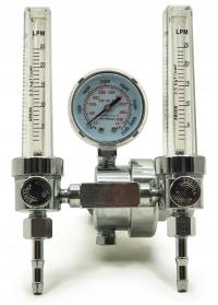 Reduktor z 2 rotametrami ARGON MIX AR/CO2 CO2 typ Y