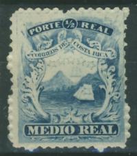 Costa Rica medio real - Godło , Herb