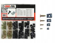 Набор пластин и монтажных винтов Mar-pol M66490