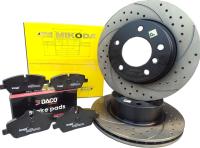 Tarcze Klocki PRZÓD do BMW 118 E81 E87 NAWIERCANE 292mm