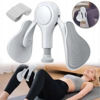 UDA I DNA MIEDNICY KOBIETY MĘŻCZYŹNI TRENING DOMOWY PILATES ĆWICZENIA NOGI