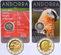 Andora (Andorra) 2 x 2 euro 2025 - Igrzyska + Orłosęp
