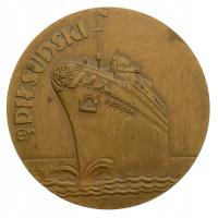 K926 - Medal - MS Piłsudski - Gdynia-Ameryka-Linie Żeglugowe