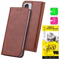 Etui z klapką GUTCASE do Motorola Edge 50 Fusion eko-skórzane z magnesem