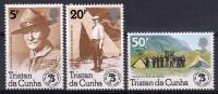 Tristan da Cunha 1982 Mi 327-329 Czyste **