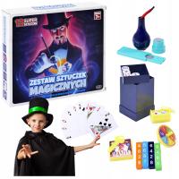 Mały MAGIK zestaw sztuczek MAGICZNYCH rekwizytów Prezent na MIkołaja