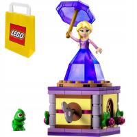 PREZENT LEGO DLA 5, 6 LATKI Disney Princess 43214 Wirująca Roszpunka+ TORBA