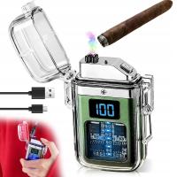 Zapalniczka Plazmowa 2X Łuk Wodoodporna Ładowanie Przez USB