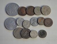 Stare monety - miks - zestaw 15 monet - ciekawsze emisje