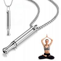 Ожерелье для отказа от курения дыхание тихий не свистит нержавеющая сталь