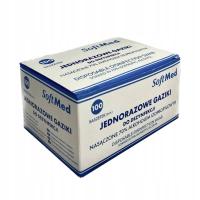 Gaziki do dezynfekcji nasączone alkoholem izopropylowym SoftMed 6x6 cm