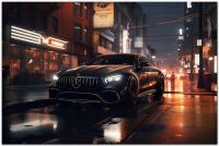 Obraz na płótnie Mercedes C43 AMG NFS Wyścig