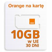 Мобильный интернет Orange LTE 9,88 ГБ в ЕС на 30 дней SIM-карта стартер роуминг