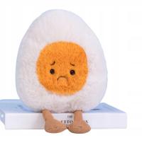 MASKOTKA PLUSZAK ZABAWKA SIEDZĄCE JAJKO MINKA