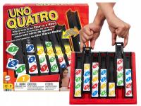 GRA KARTY UNO QUATRO oryginalne kultowe karty Uno, gra dla całej rodziny