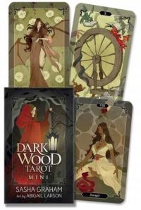 ZESTAW KARTY TAROTA DO GRY DARK WOOD TAROT 10x6cm