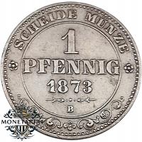 1 PFENNIG 1873 SAKSONIA