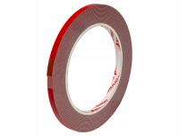 Taśma dwustronnie klejąca akrylowa 9mm x 10m APP