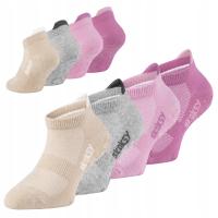 4x Skarpetki Antypoślizgowe ABS Dziecięce WF Akrobatyka Balet 24-29 STOPKA