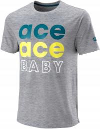 Koszulka tenisowa WILSON Ace Ace Baby Tech M