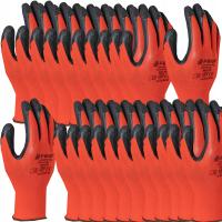 Перчатки рабочие перчатки красный латекс 9-12PAR