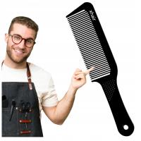 Мужская расческа для стрижки волос с ручкой гофрированная парикмахерская с волной