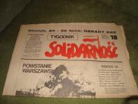Еженедельник солидарность 1981 год