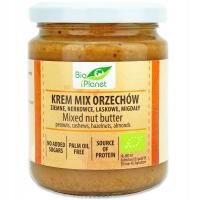Bio Planet Krem orzechowy mix ( 4 ORZECHY ) BIO EKO 250g
